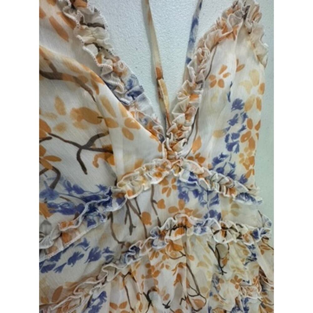 "Hello Molly" Only Yesterday SZ 6 Babydoll Floral Fairy Ruffles Sheer Feminine - Picture 5 of 11
